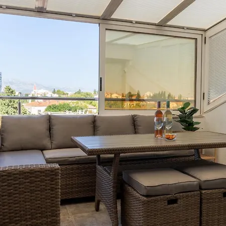 Pepper Penthouse - Luxurious Duplex Apartment, 50m From The Bacvice Sand Beach Апартаменты Сплит